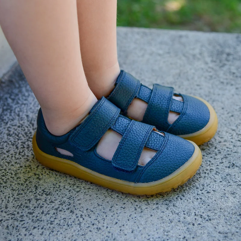 Froddo Barefoot Sandales Deux Scratchs II Dark Blue