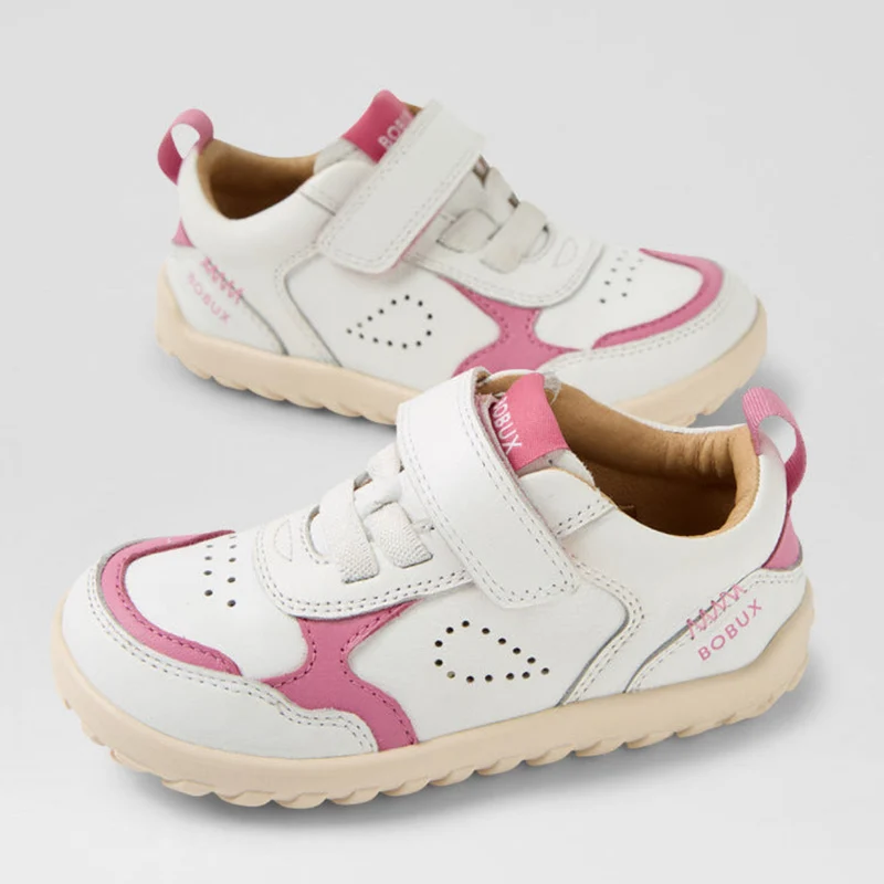 Bobux Neo White-Cashmere Rose