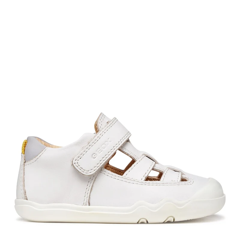 Geox Barefoot Steppieup Sandales White Light Grey