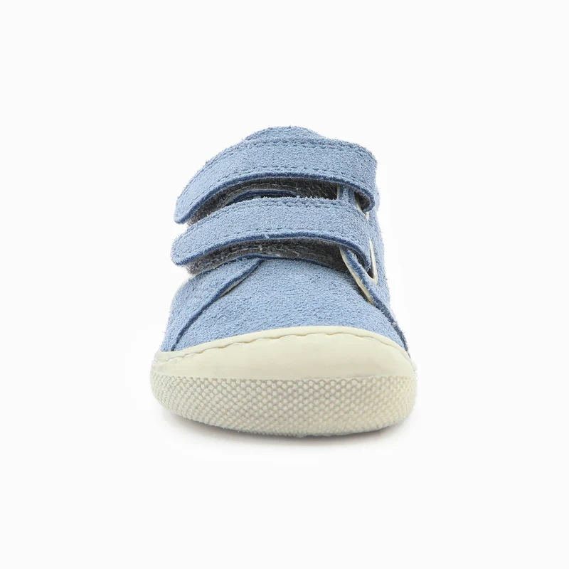 Naturino Barefoot Grimby Low Velcros Celeste Milk