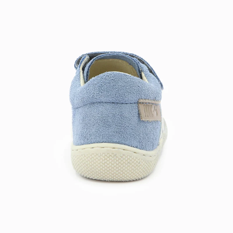 Naturino Barefoot Grimby Low Velcros Celeste Milk