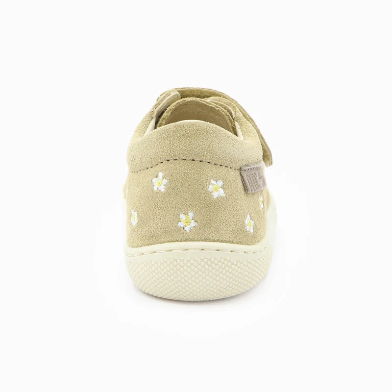 Naturino Barefoot Rabir Velcros Daisies Sand