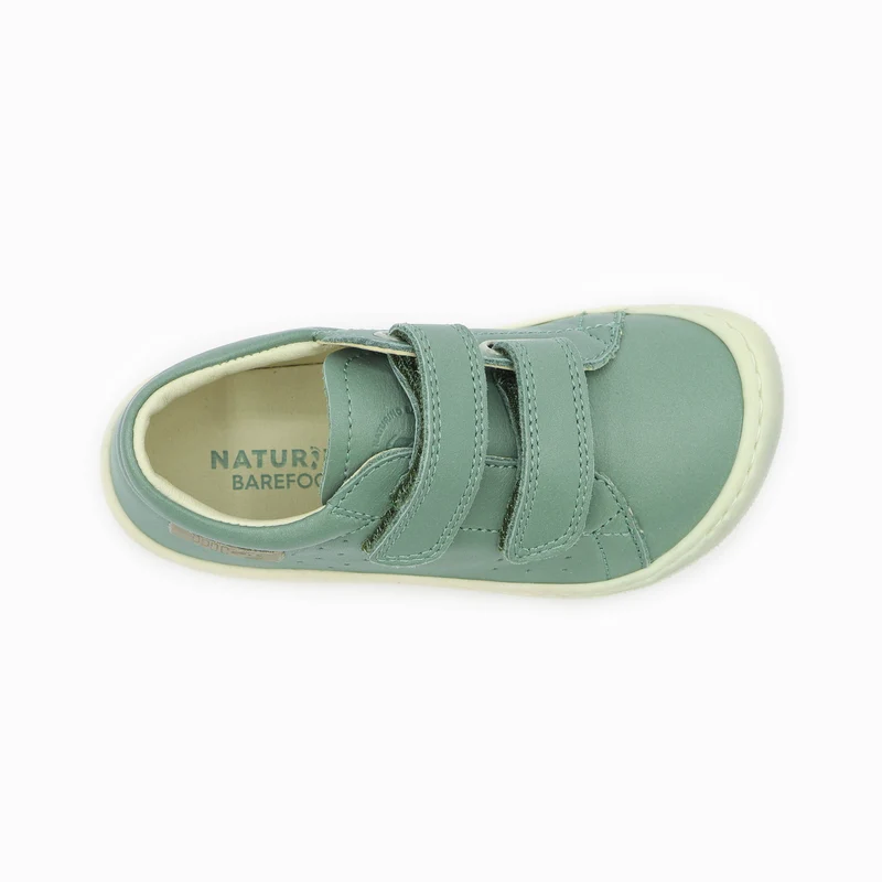 Naturino Barefoot Rabir Velcros Bone Sage