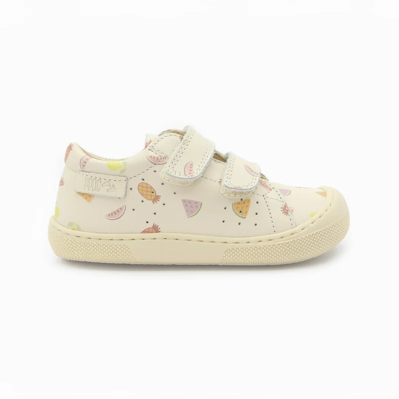 Naturino Barefoot Rabir Velcros Mixed Fruits Milk