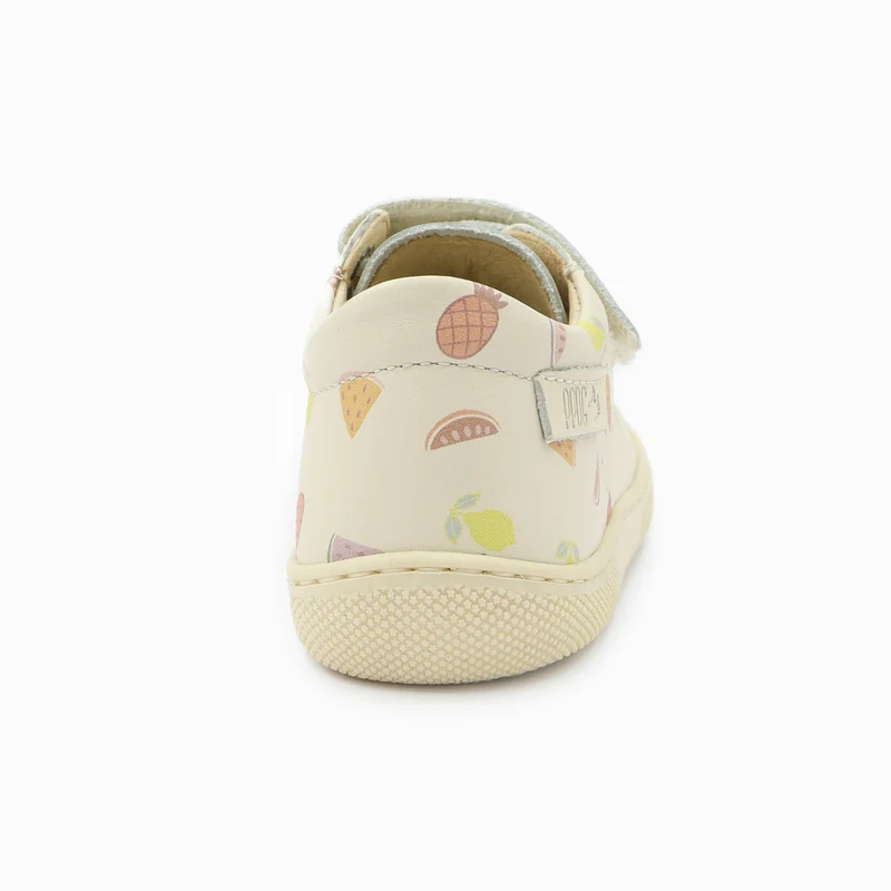 Naturino Barefoot Rabir Velcros Mixed Fruits Milk