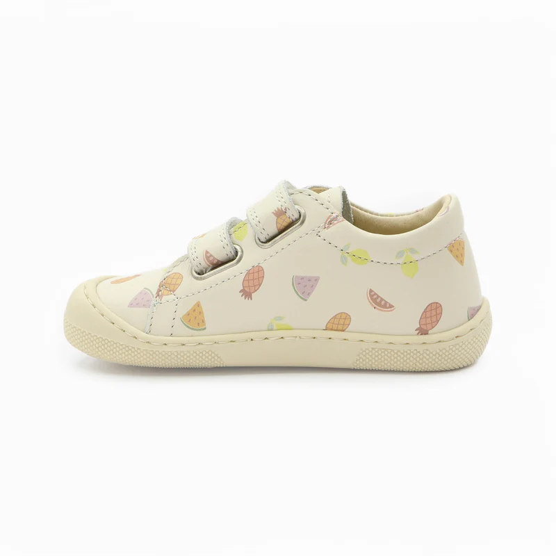 Naturino Barefoot Rabir Velcros Mixed Fruits Milk