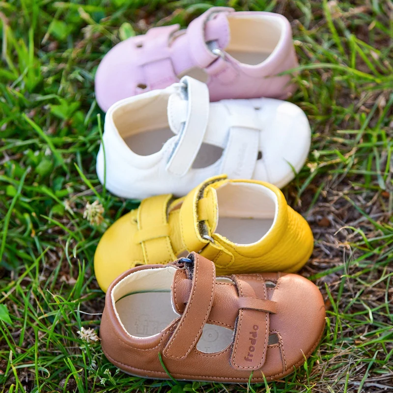 Froddo Prewalkers Barefoot Sandal Pink