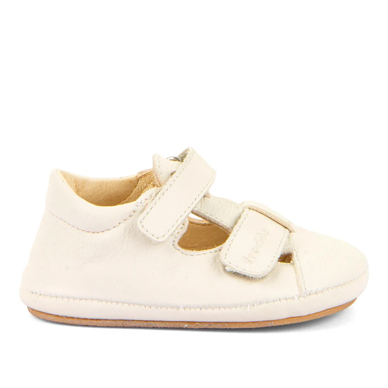 Froddo Prewalkers Barefoot Sandal White