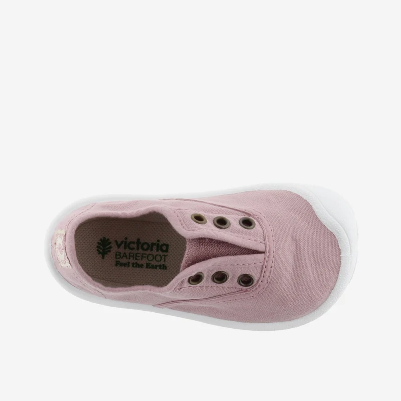 Victoria Barefoot Bosco Ingles Lona Pastel