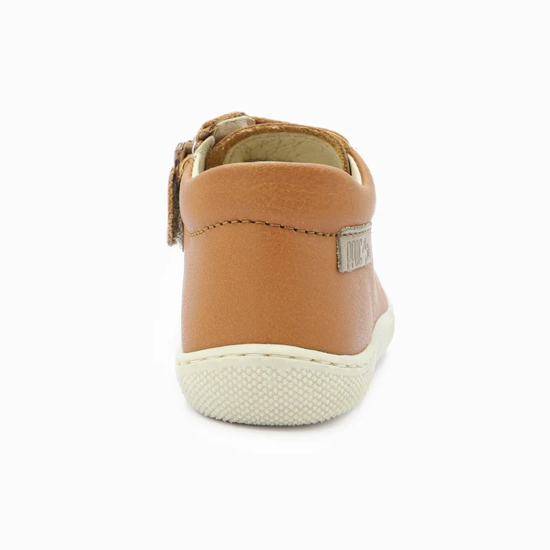 Naturino Barefoot Orec Zip Honey Cognac