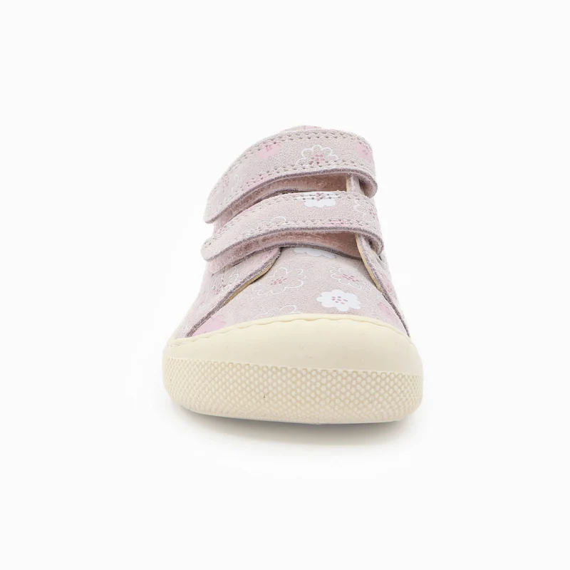 Naturino Barefoot Rabir Velcros Luchy Daisies Cipria
