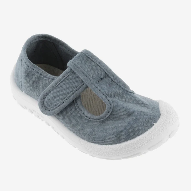 Victoria Barefoot Bosco Sandalia Lona Atlantico