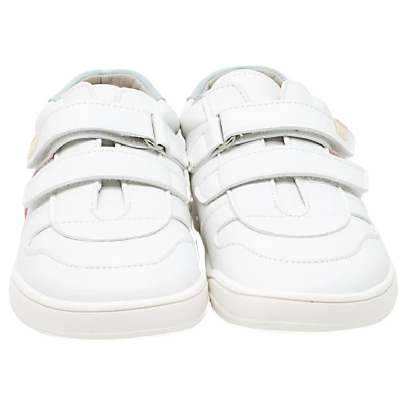 Piruflex Teens First Sport Suede Blanco Rosa