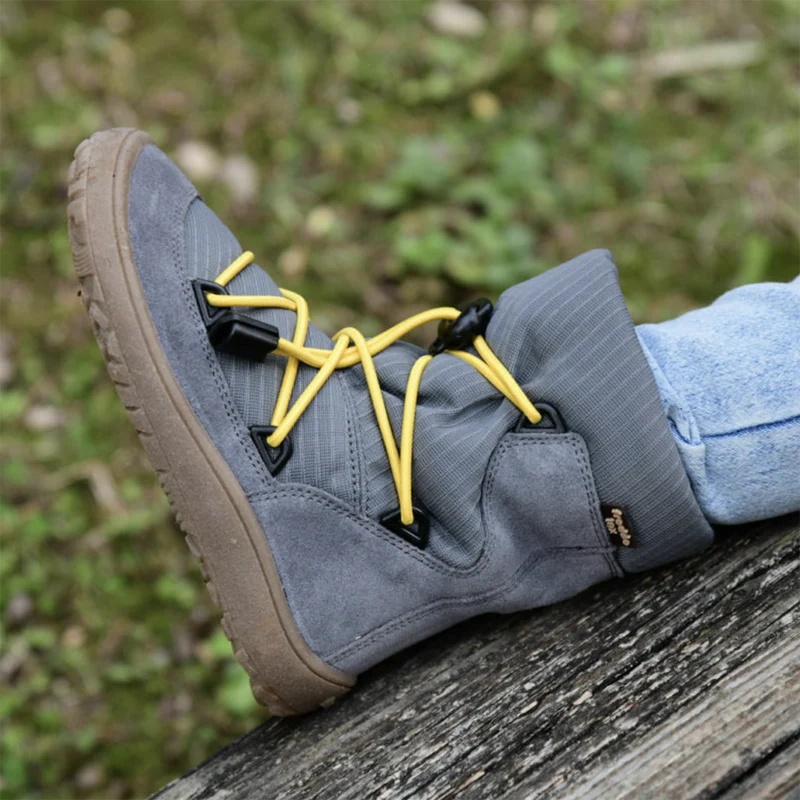 Froddo Barefoot Tex Track Wool Grey Silver