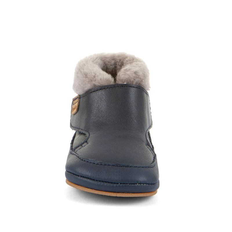 Froddo Furry Walkers Barefoot Fourrés Dark Blue