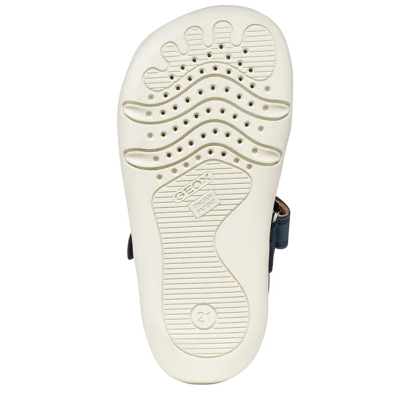Geox Barefoot Steppieup Sandales Navy White