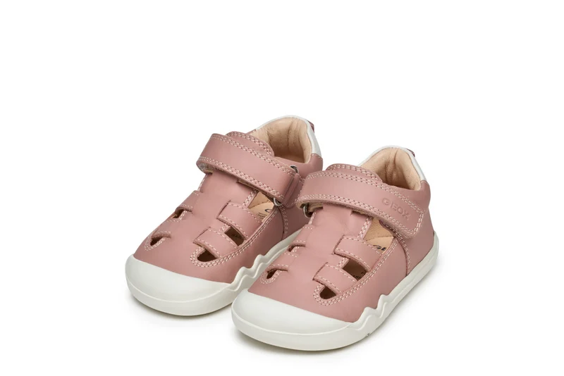 Geox Barefoot Steppieup Sandales Rose