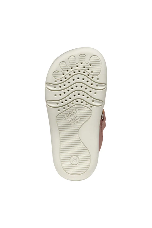 Geox Barefoot Steppieup Sandales Rose
