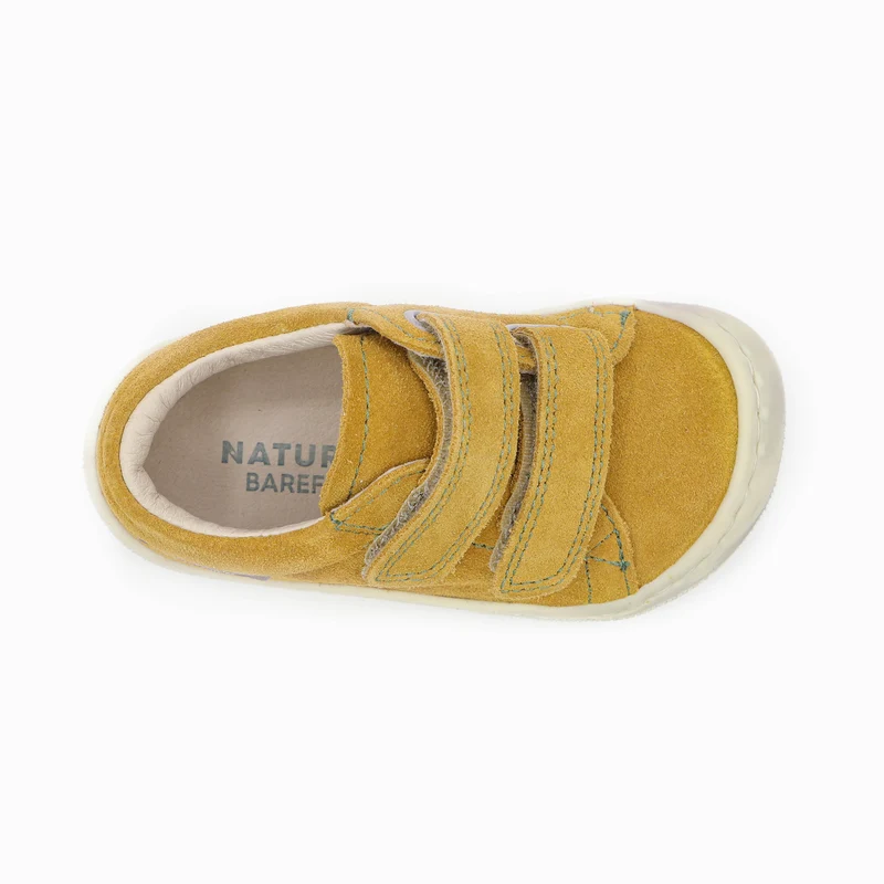 Naturino Barefoot Orec Low Velcros Bone Zucca Militare