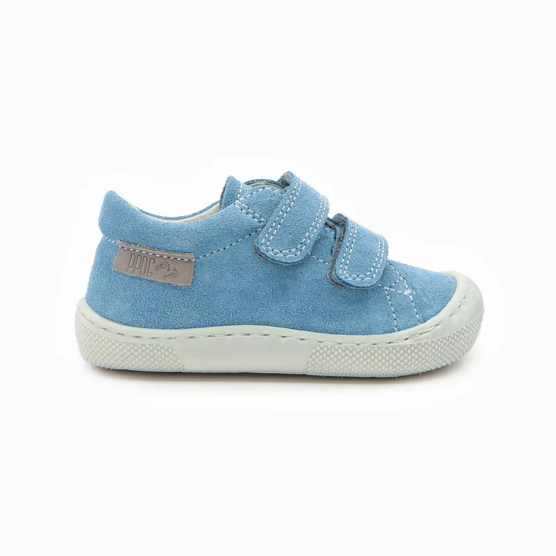 Naturino Barefoot Orec Low Velcros Bone Celeste Milk