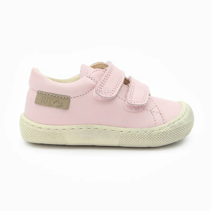 Naturino Barefoot Orec Low Velcros Bone Pink