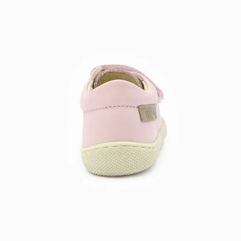 Naturino Barefoot Orec Low Velcros Bone Pink
