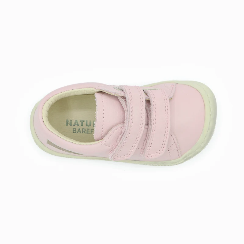 Naturino Barefoot Orec Low Velcros Bone Pink