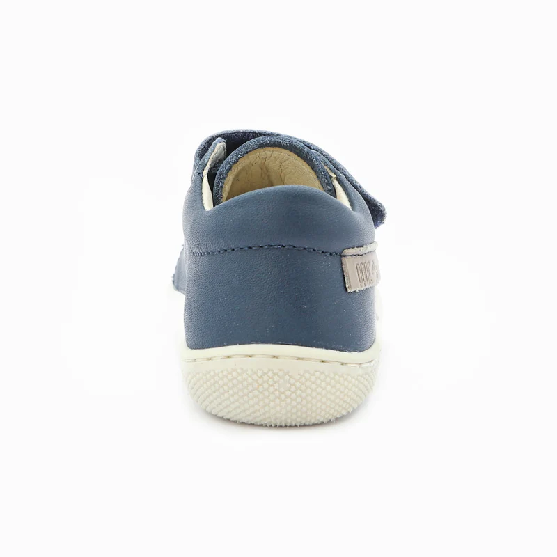 Naturino Barefoot Orec Low Velcros Bone Navy