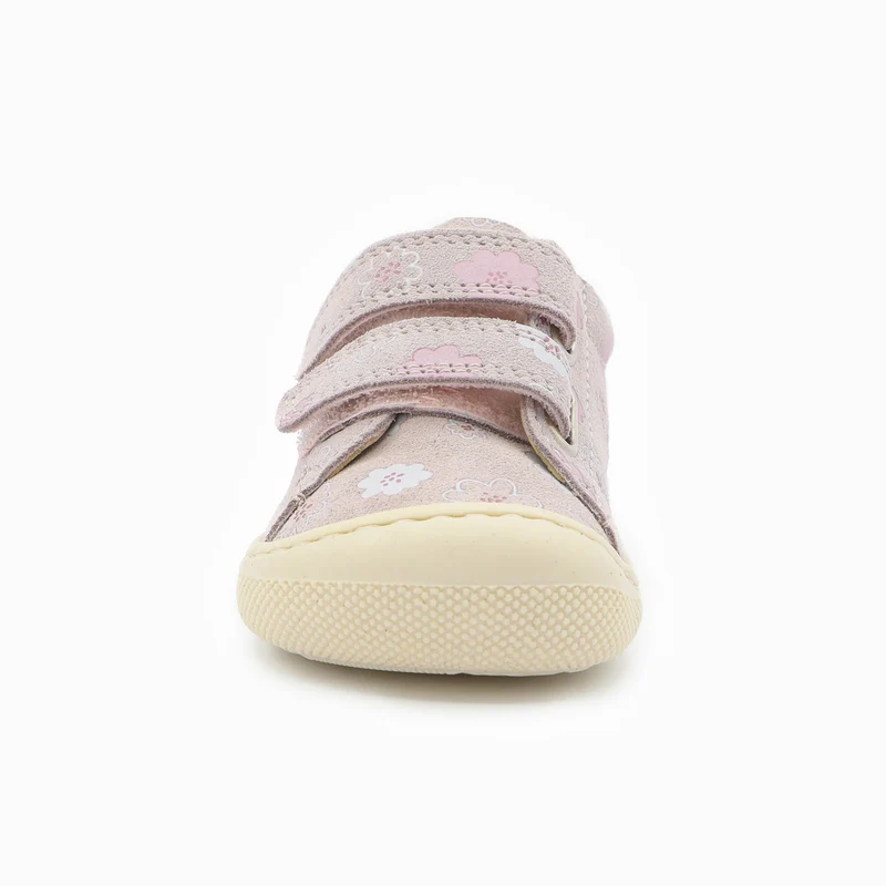 Naturino Barefoot Orec Low Velcros Luchy Daisies Cipria