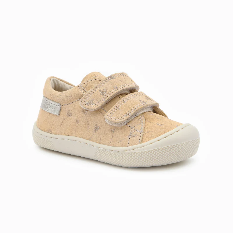 Naturino Barefoot Orec Low Velcros Glitter Flower Heart Vani