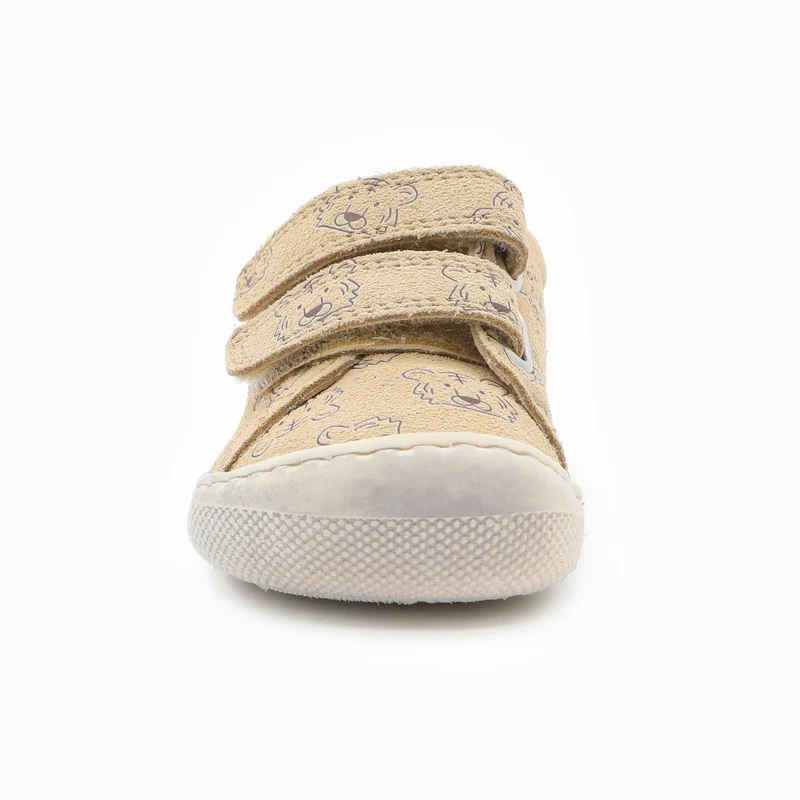 Naturino Barefoot Orec Low Velcros Lion Sand Brown