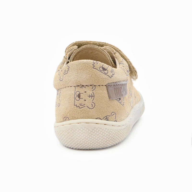 Naturino Barefoot Orec Low Velcros Lion Sand Brown