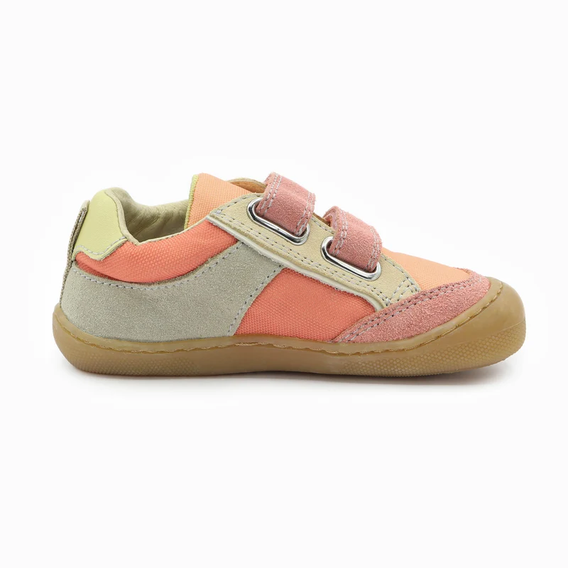 Naturino Barefoot Eksy Sunset Soft Peach Vanilla Beige