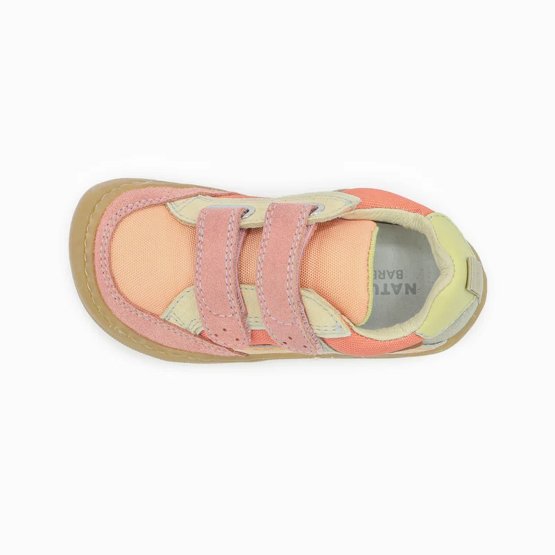 Naturino Barefoot Eksy Sunset Soft Peach Vanilla Beige
