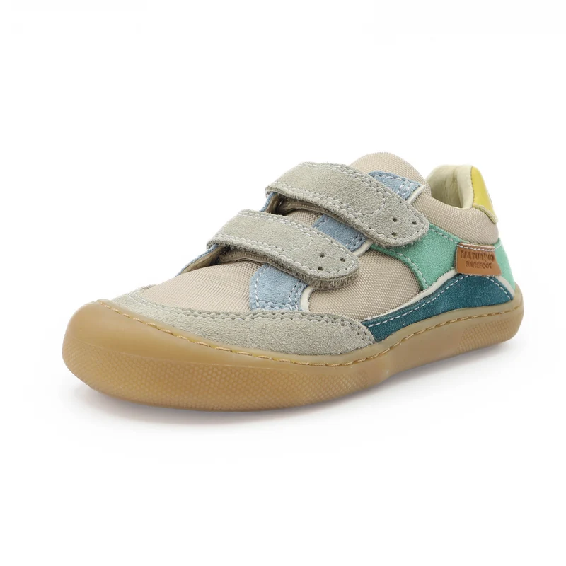Naturino Barefoot Eksy Taupe Beige Celeste Green