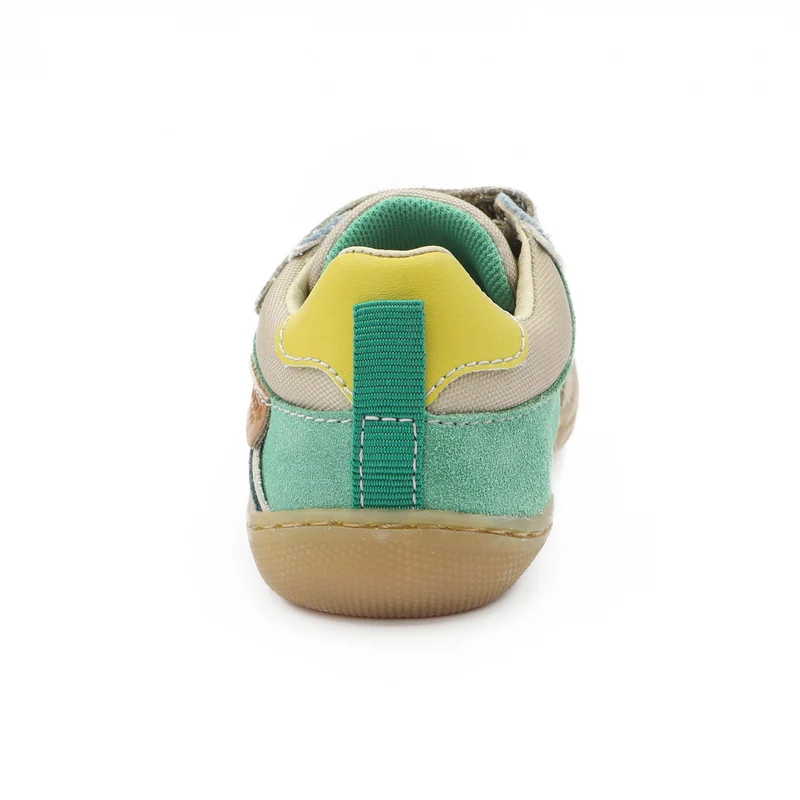 Naturino Barefoot Eksy Taupe Beige Celeste Green