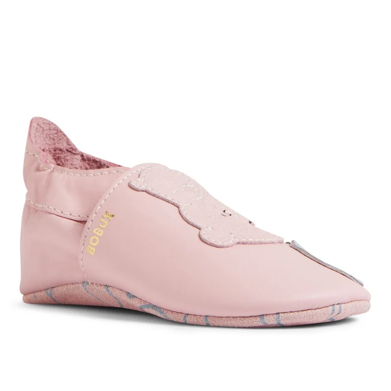 Bobux Chaussons Teddy Ballet Pink