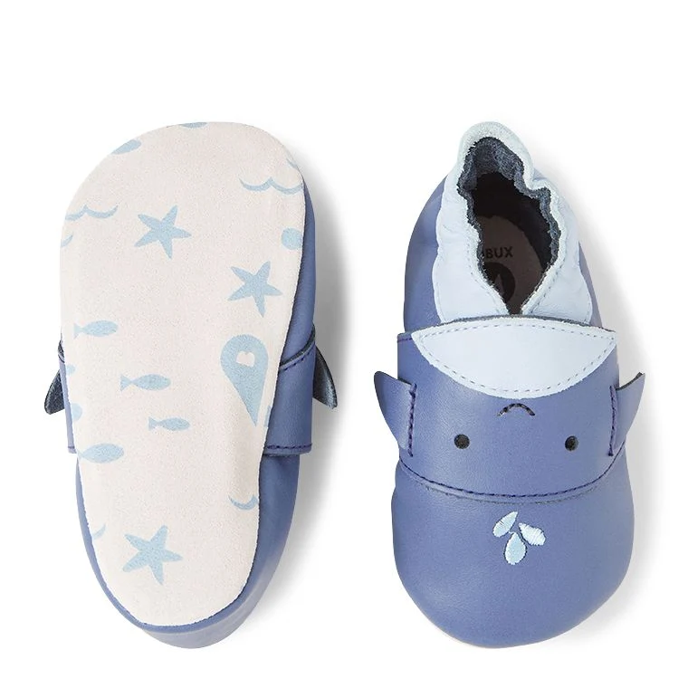 Bobux Chaussons Whale Blue Indigo