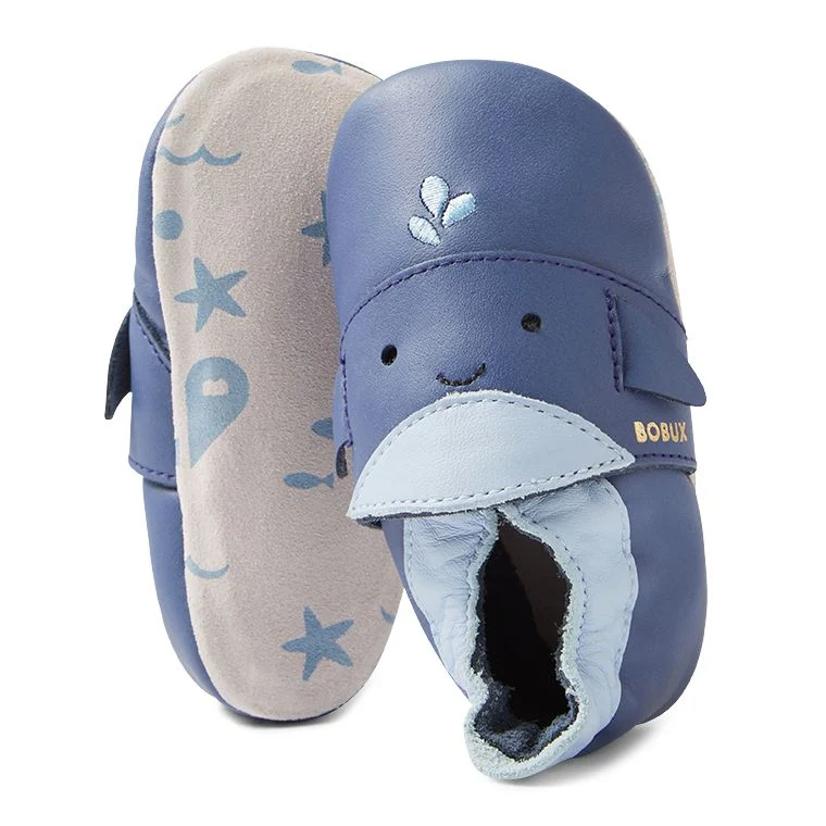 Bobux Chaussons Whale Blue Indigo