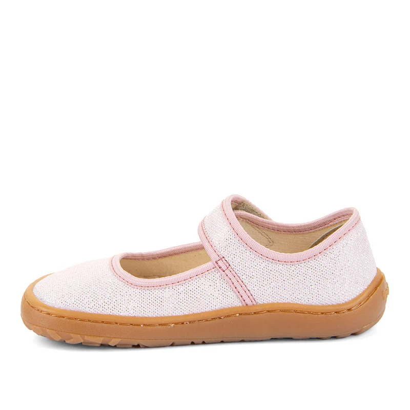 Froddo Barefoot Canvas Ballety Pink Shine