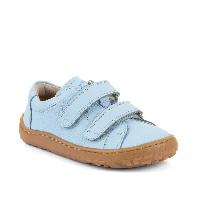 Froddo Barefoot Cuir Velcros III Light Blue