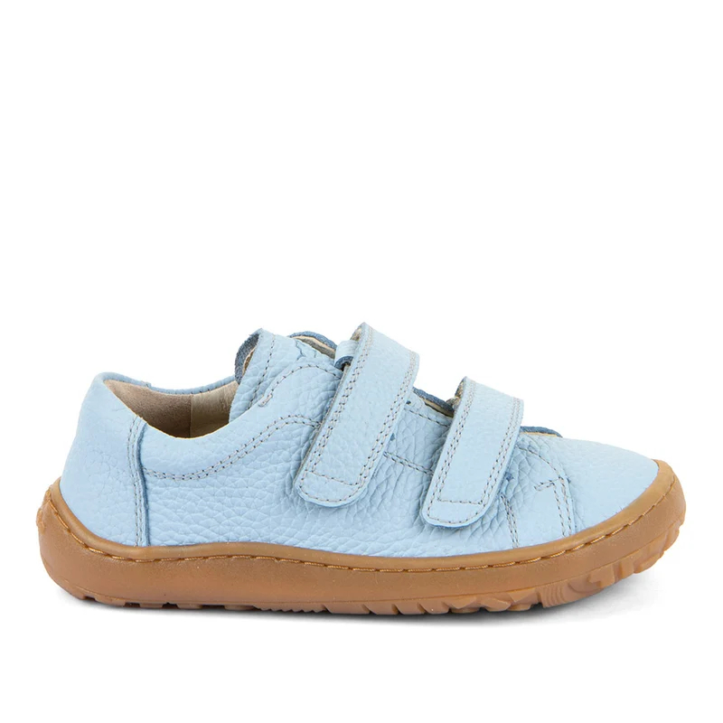 Froddo Barefoot Cuir Velcros III Light Blue
