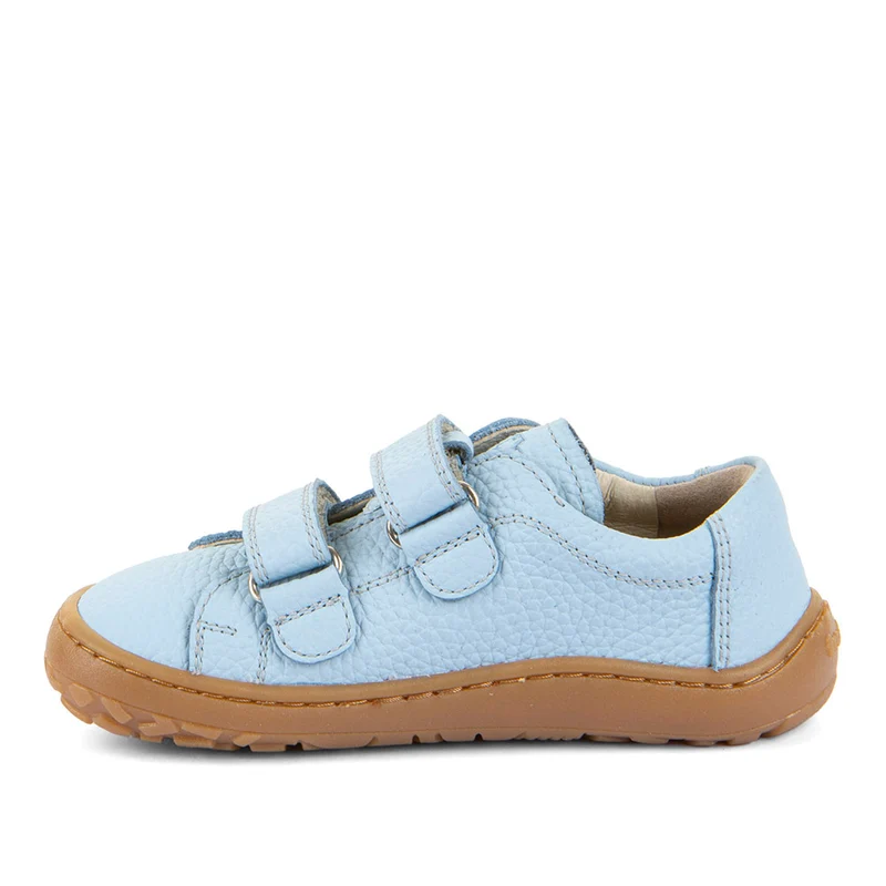 Froddo Barefoot Cuir Velcros III Light Blue