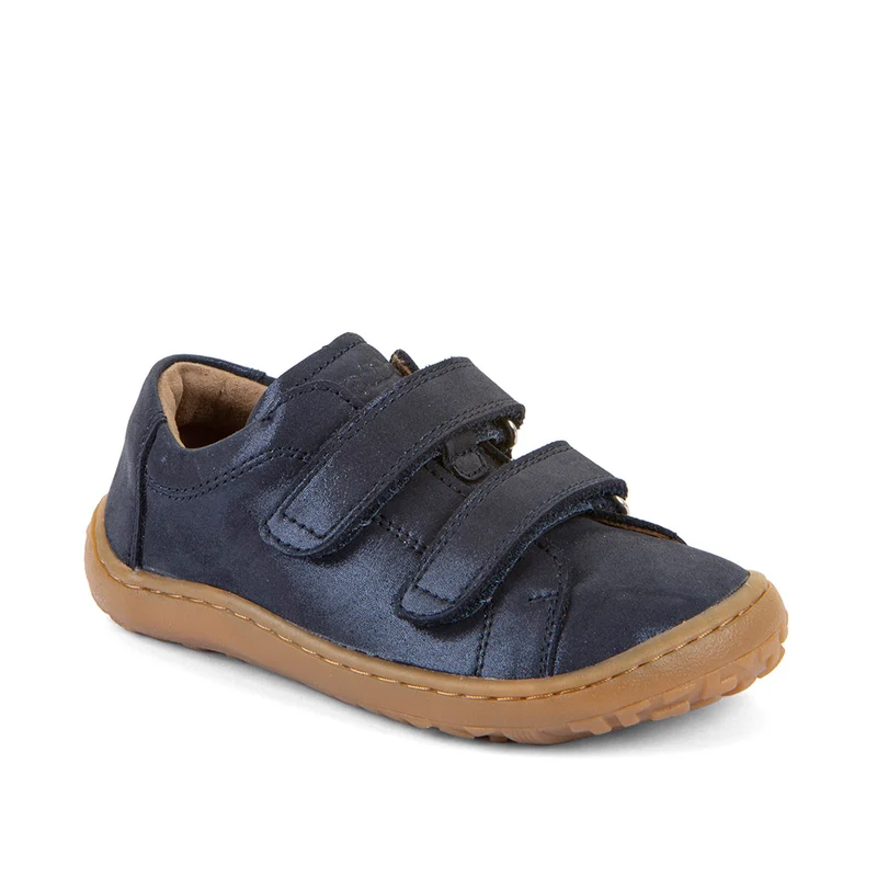 Froddo Barefoot Cuir Velcros III Blue Plus