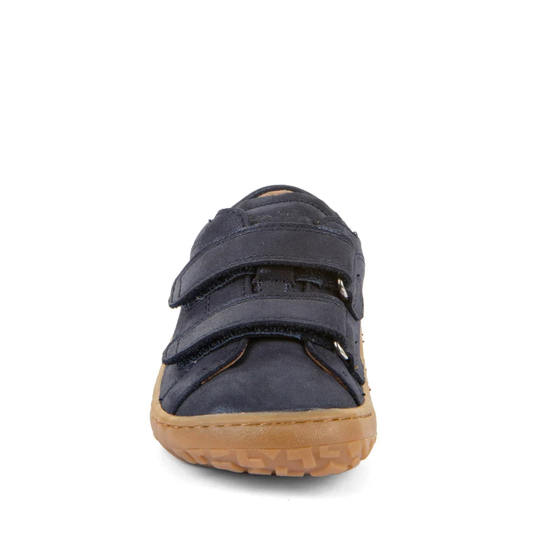 Froddo Barefoot Cuir Velcros III Blue Plus
