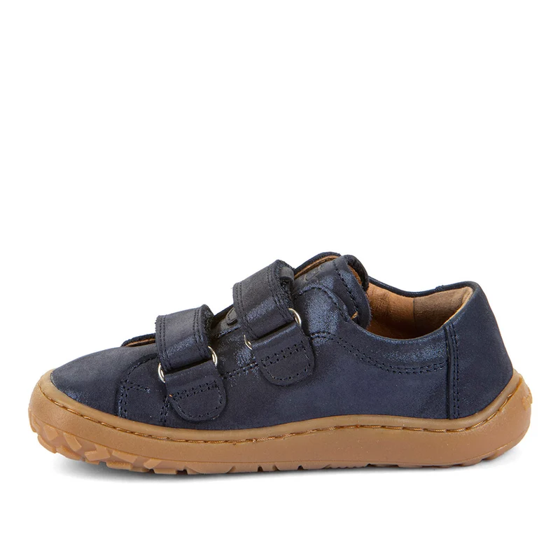 Froddo Barefoot Cuir Velcros III Blue Plus