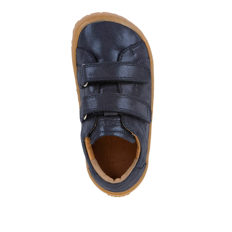 Froddo Barefoot Cuir Velcros III Blue Plus