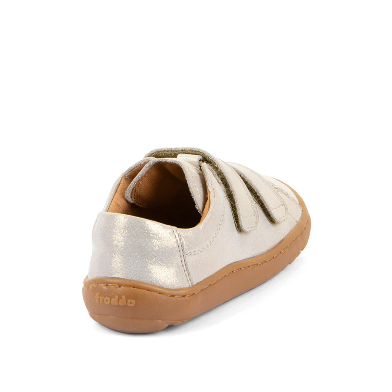Froddo Barefoot Cuir Velcros III Gold Shine