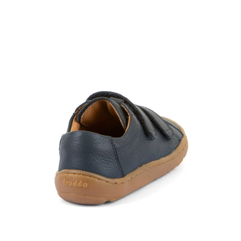 Froddo Barefoot Cuir Velcros III Dark Blue