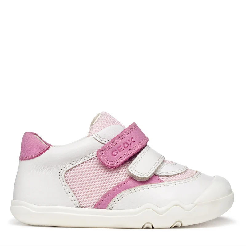 Geox Barefoot Steppieup Color White Pink